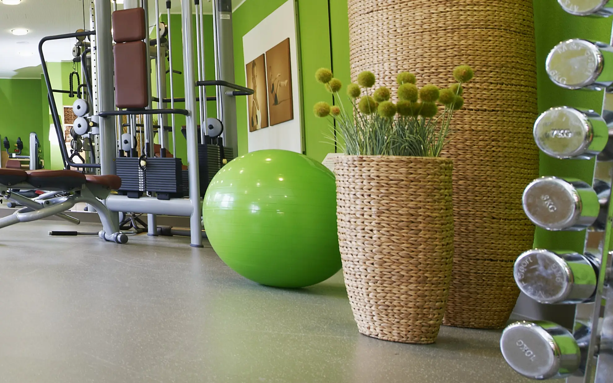 Fitnessraum Geraete