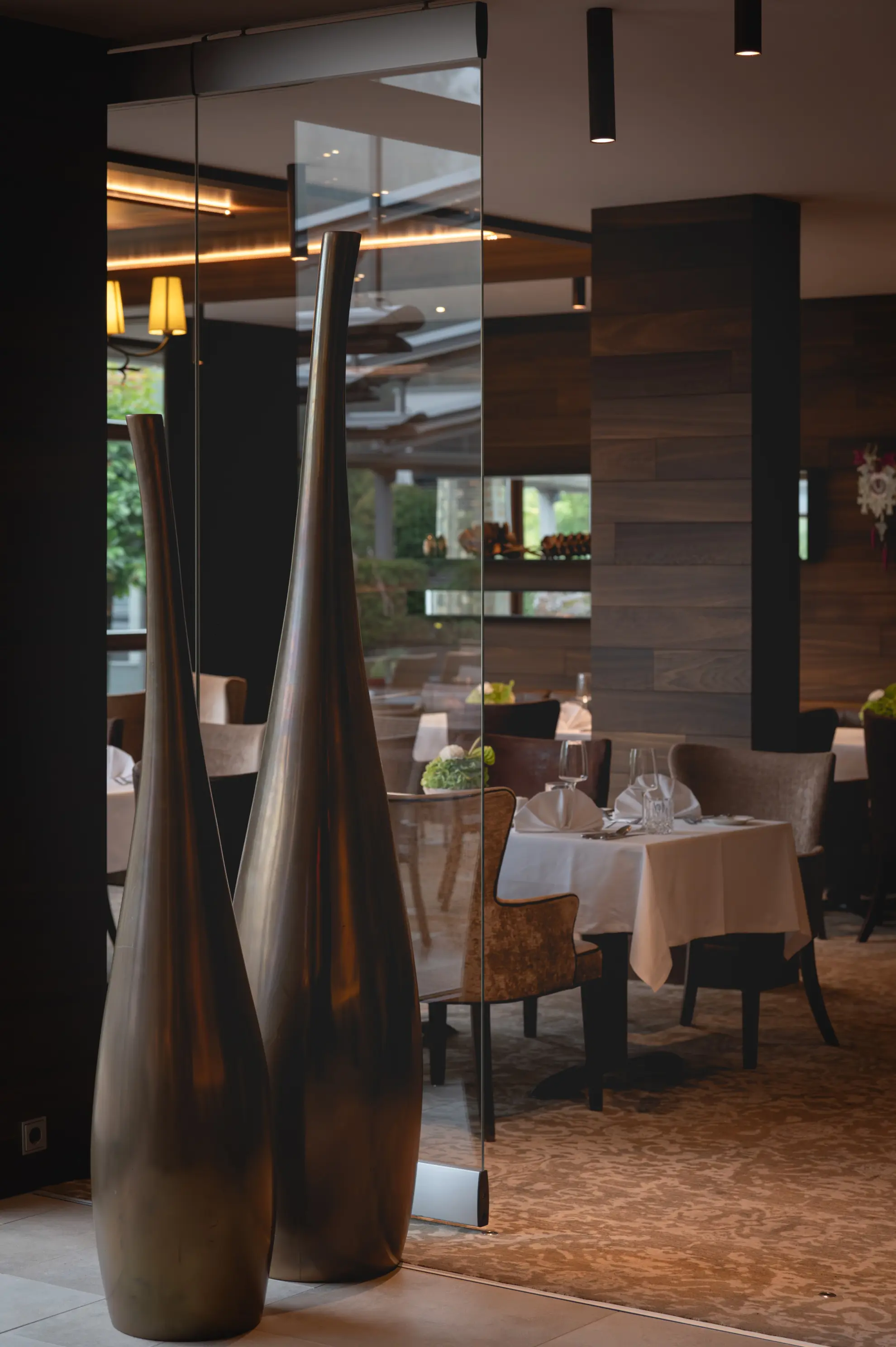 Garten Restaurant Interior Dekoelemente
